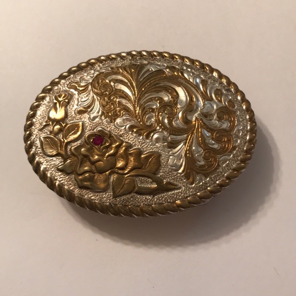 Crumrine Belt Buckle - Picture 1 of 3
